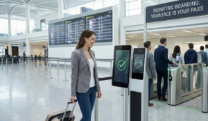 Facial Scan in Airport